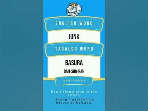 junker in Tagalog .
